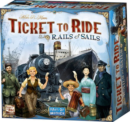 Days of Wonder Ticket to Ride Rails & Sails (ENG)