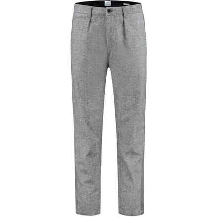 Dstrezzed Chino Wide Pleated Melange Dobby Grijs   33
