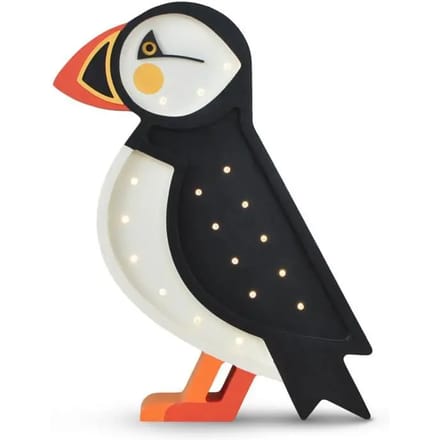 Handgemaakte lamp Peekaboo Puffin