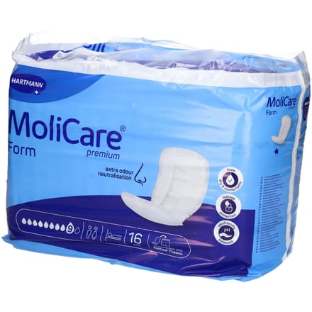 Hartmann Molicare Premium Form 9 druppels - 1 pak van 16 stuks