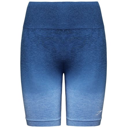 Gymshark Adapt Ombre Seamless Shorts Dames Blauw