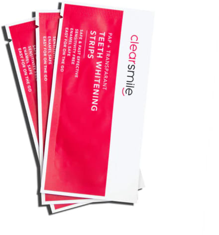 Clearsmile Whitening Strips Try Me Pack PAP+ Transparant - 3 behandelingen