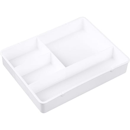 Desktop Organizer Doos Lade Verdeelbak Bureau Make-up Classificatie Opbergdoos voor Badkamer wit