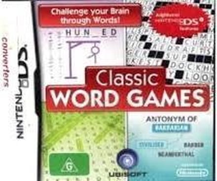 Classic Word Games (Nintendo DS tweedehands game)