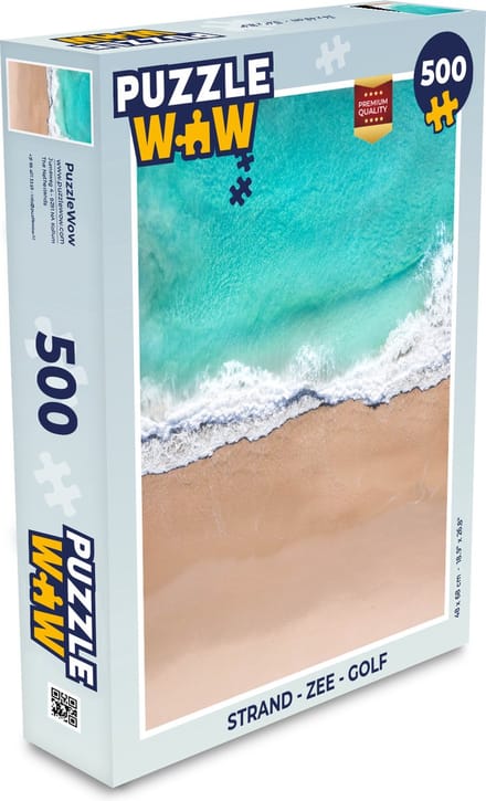 Puzzel Strand - Zee - Golf - Legpuzzel - Puzzel 500 stukjes
