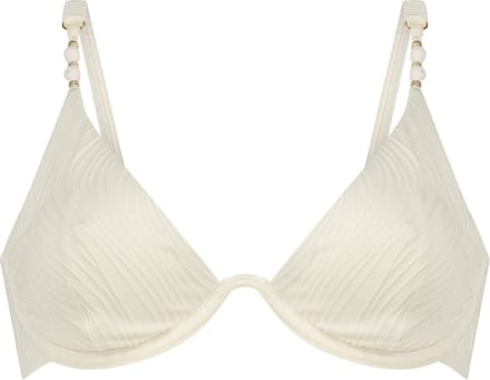 Hunkemöller Dames Badmode Bikinitop Cozumel - Wit - maat F70