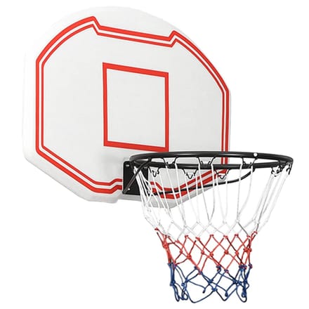 Panier de basket-ball Blanc 90x60x2 cm Polyéthylène