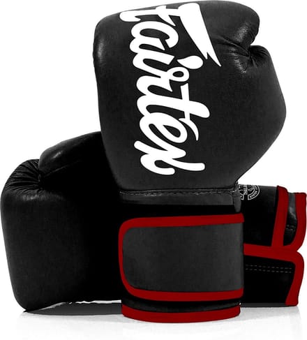 Fairtex BGV14 - Bokshandschoenen - Zwart/Wit - 16oz