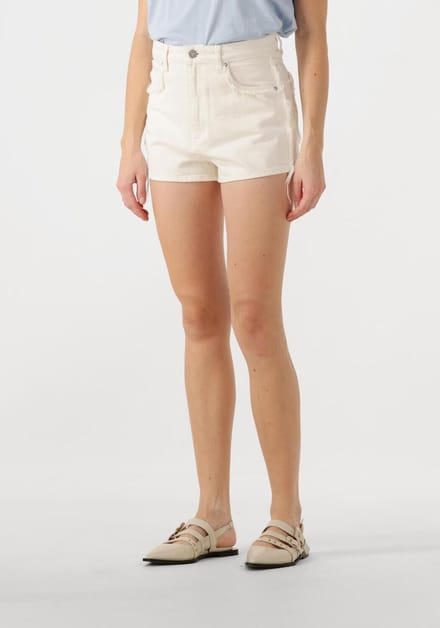 ABRAND JEANS High Relaxed Short Keke Jeans Dames - Broek - Gebroken wit - Maat 28