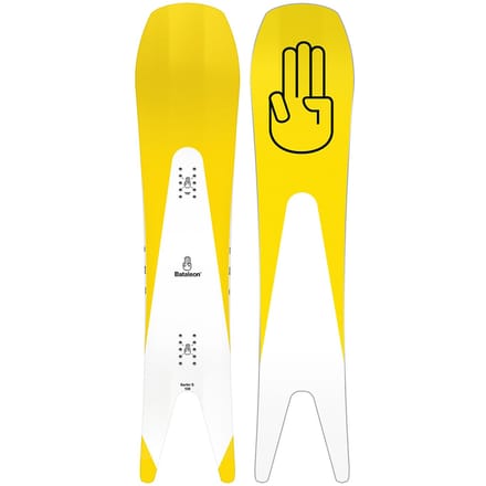 Bataleon Surfer Mini 138 Kids Snowboard patroon