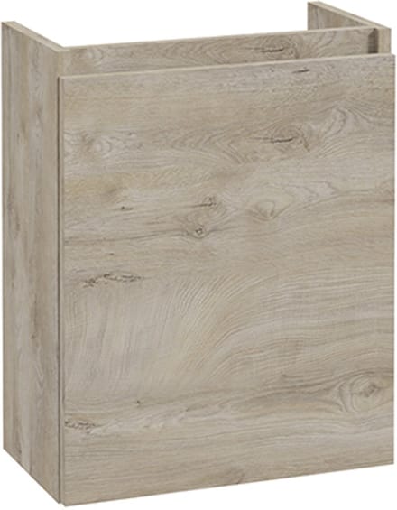 Wiesbaden Alvara Fonteinkast 40 x 22 x 50 cm - Grijs Eiken