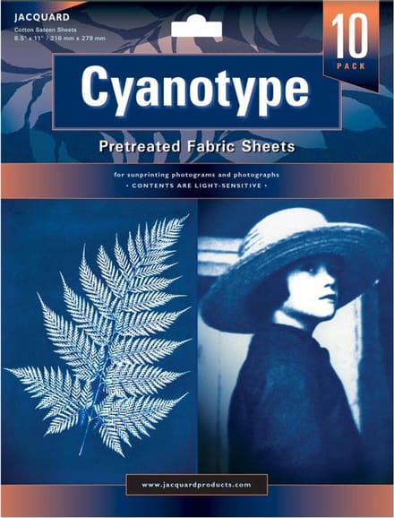 Jacquard Cyanotype voorbehandelde vellen A4 10 stuks creatief speelgoed.