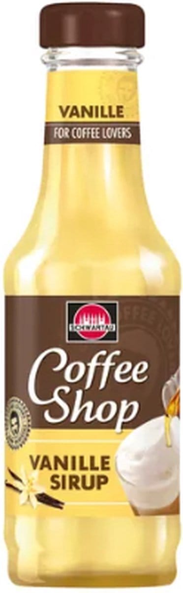 Schwartau coffee shop vanille sirup (8x 200ml)