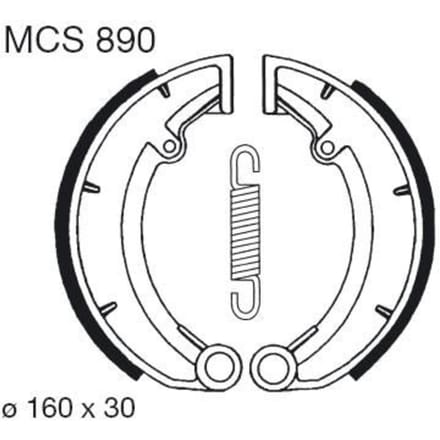 Remschoenset TRW MCS890