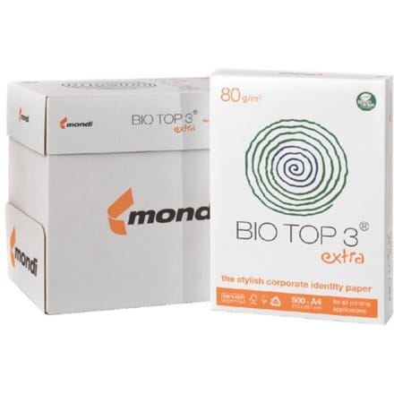 Kopieerpapier BioTop 3 A4 80gr naturel 500 vel