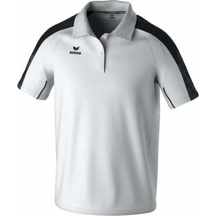Erima Evo Star Polo Heren - Wit / Zwart | Maat: M