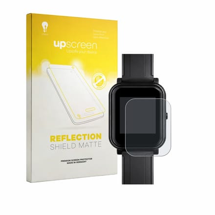 upscreen - Screenprotector voor Bangle.js 2 - Folie Beschermfolie anti glare matte