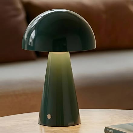 Lindby - LED tafellamp- met dimmer - 1licht - IJzer, polycarbonaat - H: 30 cm - groen - Inclusief lichtbron