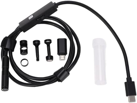Camera 2MP 1920P HD Borescope - 8 LED-verlichting - IOS Endoscoopcamera voor Automotor - 1m / 3,3ft