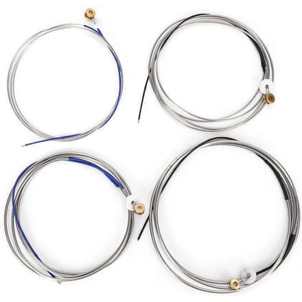 Corde de Contrebasse en Acier IRIN Accessoire d'Instrument de Musique Professionnel white