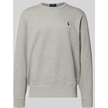 regular fit sweatshirt van katoenmix
