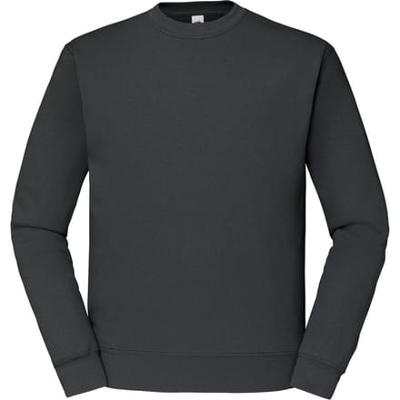 Fruit of the Loom Heren Klassiek Ingelegd Sweatshirt (Licht Grafiet)