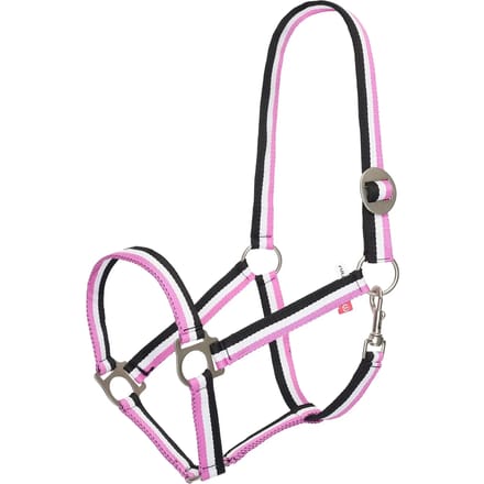 Imperial Riding Halster Nylon Economic - Neon Pink - Full Size