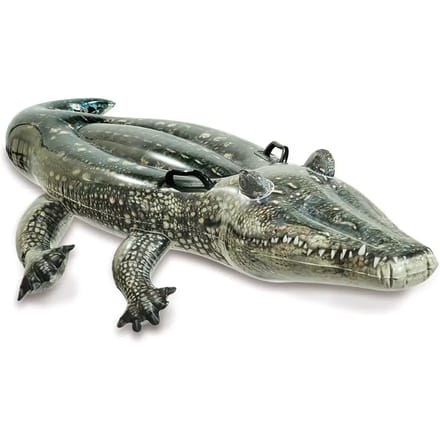 Intex Realistische opblaasalligator 170x86cm Opblaasbaar speelgoed