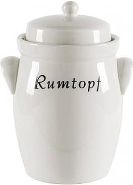 Rumtopf 5 liter crèmekleurig