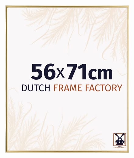 Fotolijst 56x71 cm - Kunststof - Goud - Easy