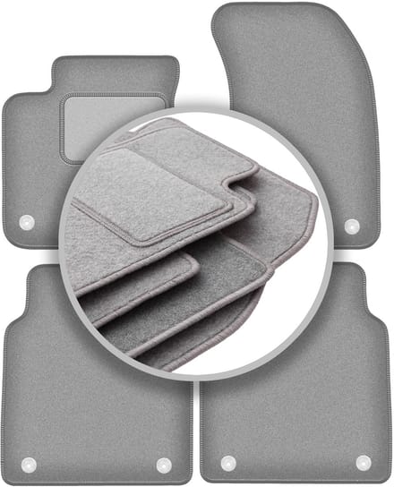 Grijze automatten voor: Audi A8 D4 LONG (2010-2017)