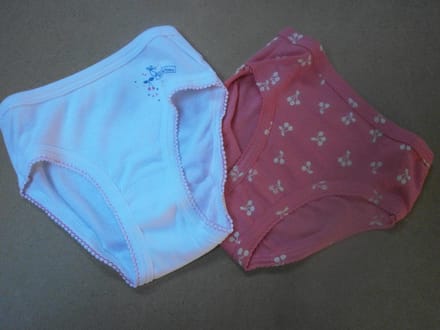 Petit Bateau - 2 Pack - Slip - Onderbroek kers - Meisje - 12 jaar 150