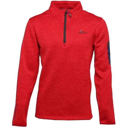 Fleece sweatshirt met halve rits Peak Mountain Cypar