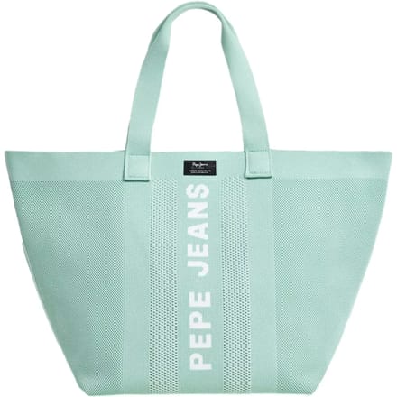 Pepe Jeans Knit Winslow Shopper Tas Groen