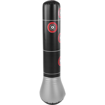 Opblaasbare Boksen Stoten Trappen Training Tumbler Zak Drukverlichting Accessoire gray