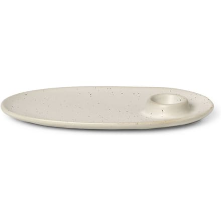 Ferm Living - Flow Ontbijtbord - wit