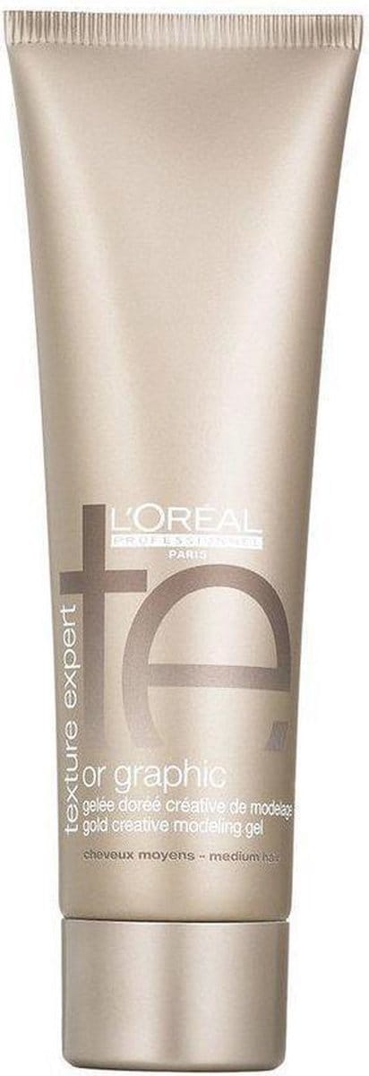 L'Oréal Professionnel Texture Expert Or Graphic Golden Modelling Gel (125 ml)