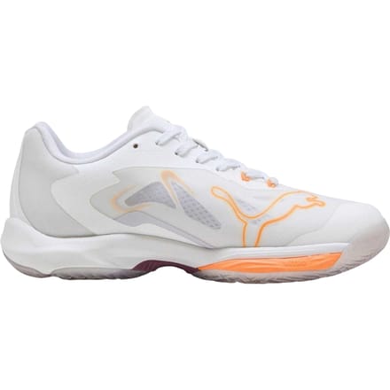 Puma Vantage Nitro W+ handbalschoenen voor heren (Wit/Bers)