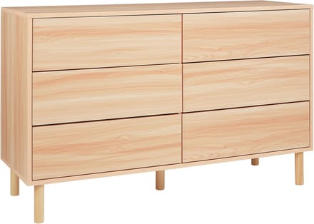 SHARPE - Dressoir - Lichthout - Spaanplaat