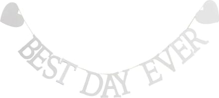 Ginger Ray - Letterslinger Best Day Ever Hout