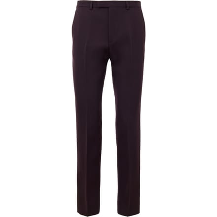 Sartoriale broeken Bordeaux met borduurlogo Gucci