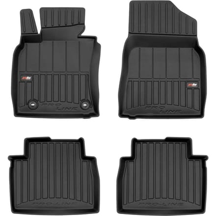 FROGUM 3D – Automatten Set – Toyota Camry IX 2018-heden – TPE – Hoge Rand 6cm
