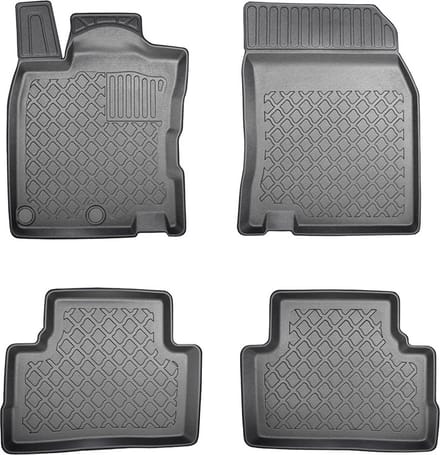 3D Automatten voor Nissan Qashqai (J11) (2014-2021) - 4-delig - TPE-Rubber