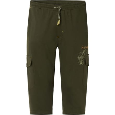 Jan Vanderstorm herren Joggingbroek - 80/82 - olijf - Plus Size
