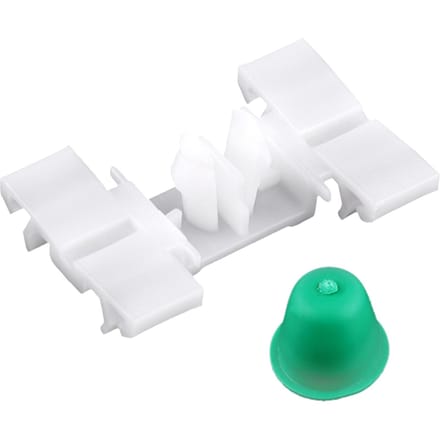 50 Stuks Witte Plastic Auto Deurlijst Trim Clips Bevestigingsclips Fasteners Voor BMW 3 Serie E36 E46 zwart