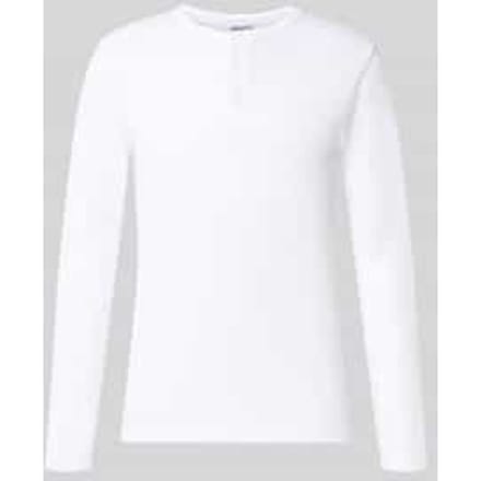 relaxed fit shirt met lange mouwen van katoenmix model 'MORRIS'