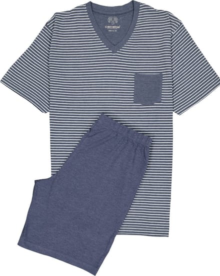 CECEBA LA Heren Shortama - Blauw/Wit