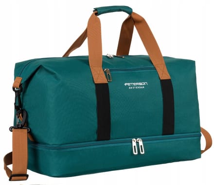 Peterson Reistas Tas Groot - Turquoise - Sport & Weekend
