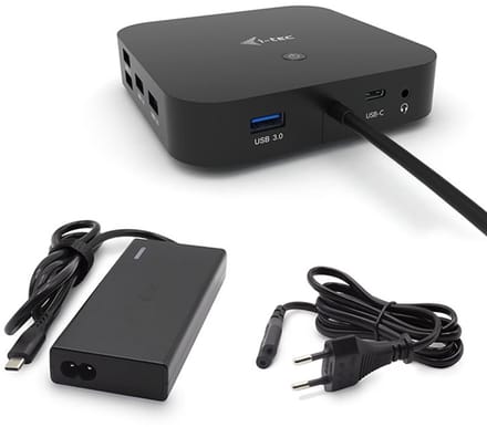 i-Tec - USB-C Dual Display Docking Station 65W