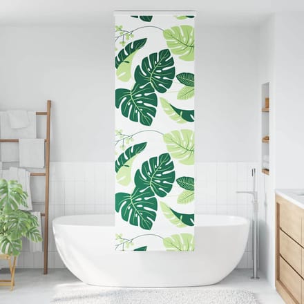 vidaXL - Doucherolgordijn - met - cassette - 60x240 - cm - stofbreedte - 56 - cm